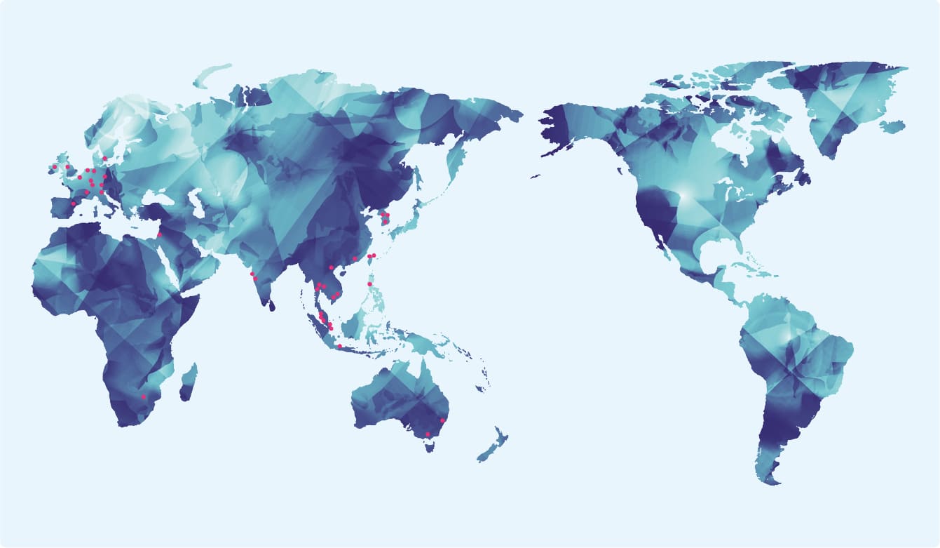 world map